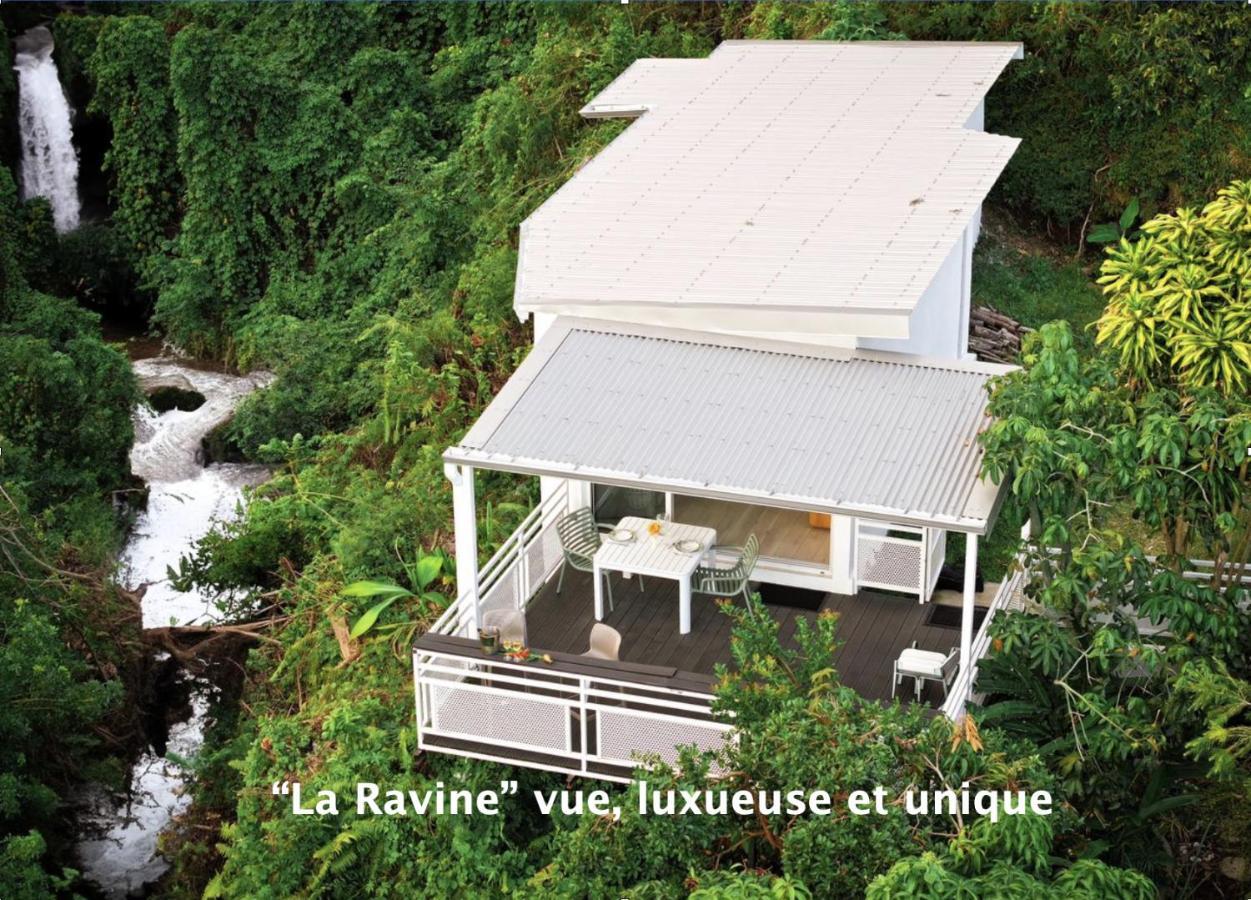 "La Ravine" Prive, Luxe, Avec Une Vue Unique Saint-Joseph Eksteriør bilde